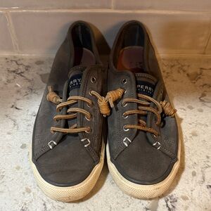 Sperry Men's Dark Gray Boat Shoes